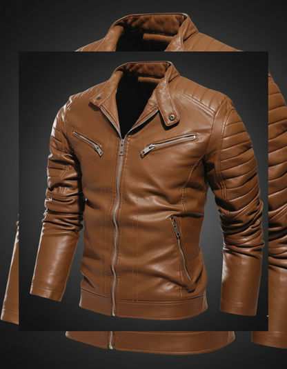 ( BLACK FRIDAY ) CHAQUETA CUERO PARA HOMBRE